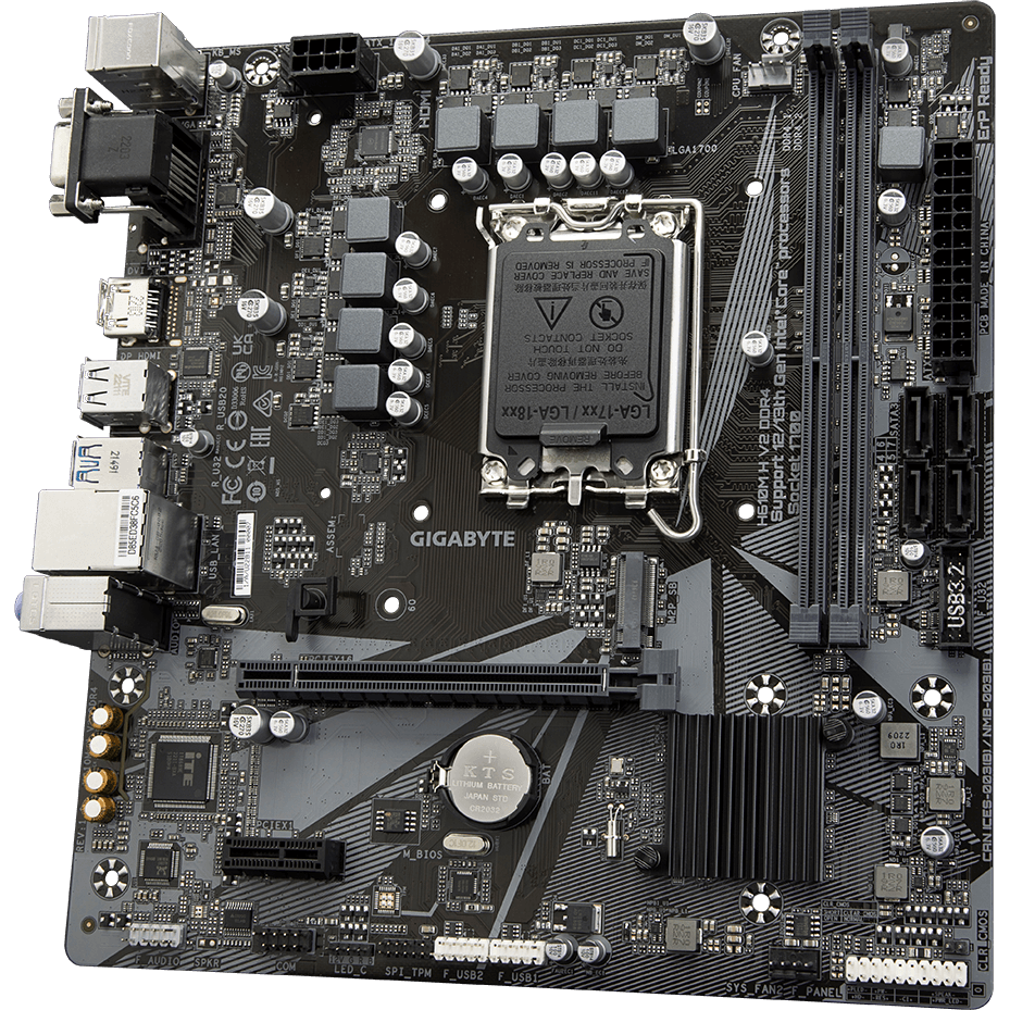 Материнская плата Gigabyte H610M H V2 DDR4 - фото 3