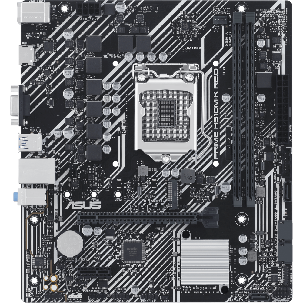 ПК Intel Core i3-10100 / NVIDIA GT 730 / 16 ГБ / SSD 500 ГБ