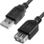 Кабель удлинительный USB A (M) - USB A (F), 1.8м, 4PH 4PH-R90038
