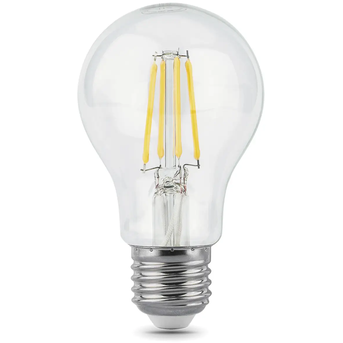 Филаментная лампочка Gauss Filament A60 2700K (6 Вт, E27) 10 шт.