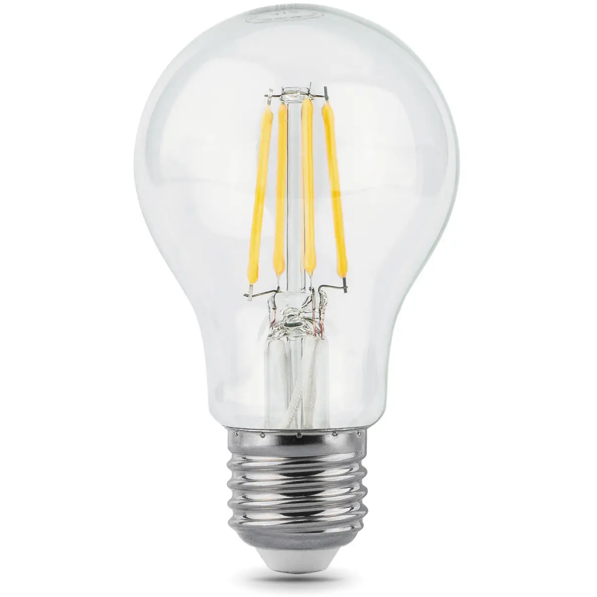 Филаментная лампочка Gauss Filament A60 4100K (10 Вт, E27) 10 шт. - 102802210