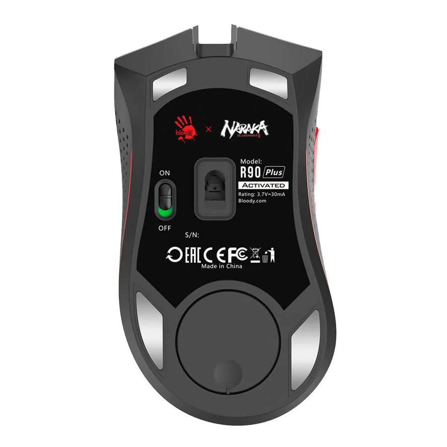 Мышь Bloody R90 Plus Naraka White - фото 4