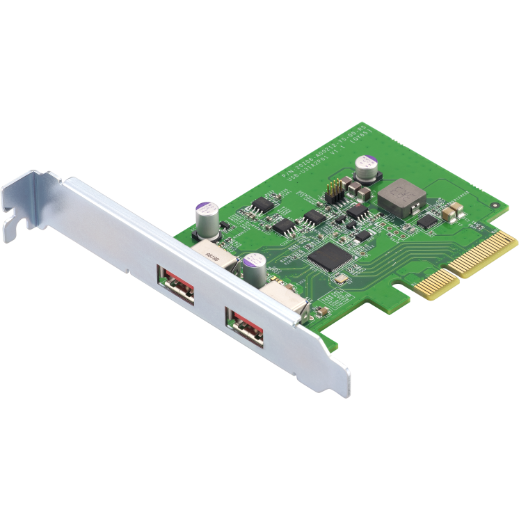 Плата расширения портов QNAP QXP-10G2U3A - фото 4