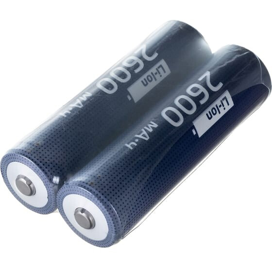 Аккумулятор КОСМОС KOC18650Li-ion26US2 (18650, 2600mAh, 2 шт.)