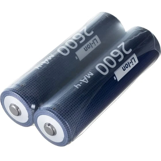 Аккумулятор КОСМОС KOC18650Li-ion26US2 (18650, 2600mAh, 2 шт.)