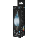 Филаментная лампочка Gauss Filament Candle Tailed 4100K (5 Вт, E14) 10 шт. (104801205)