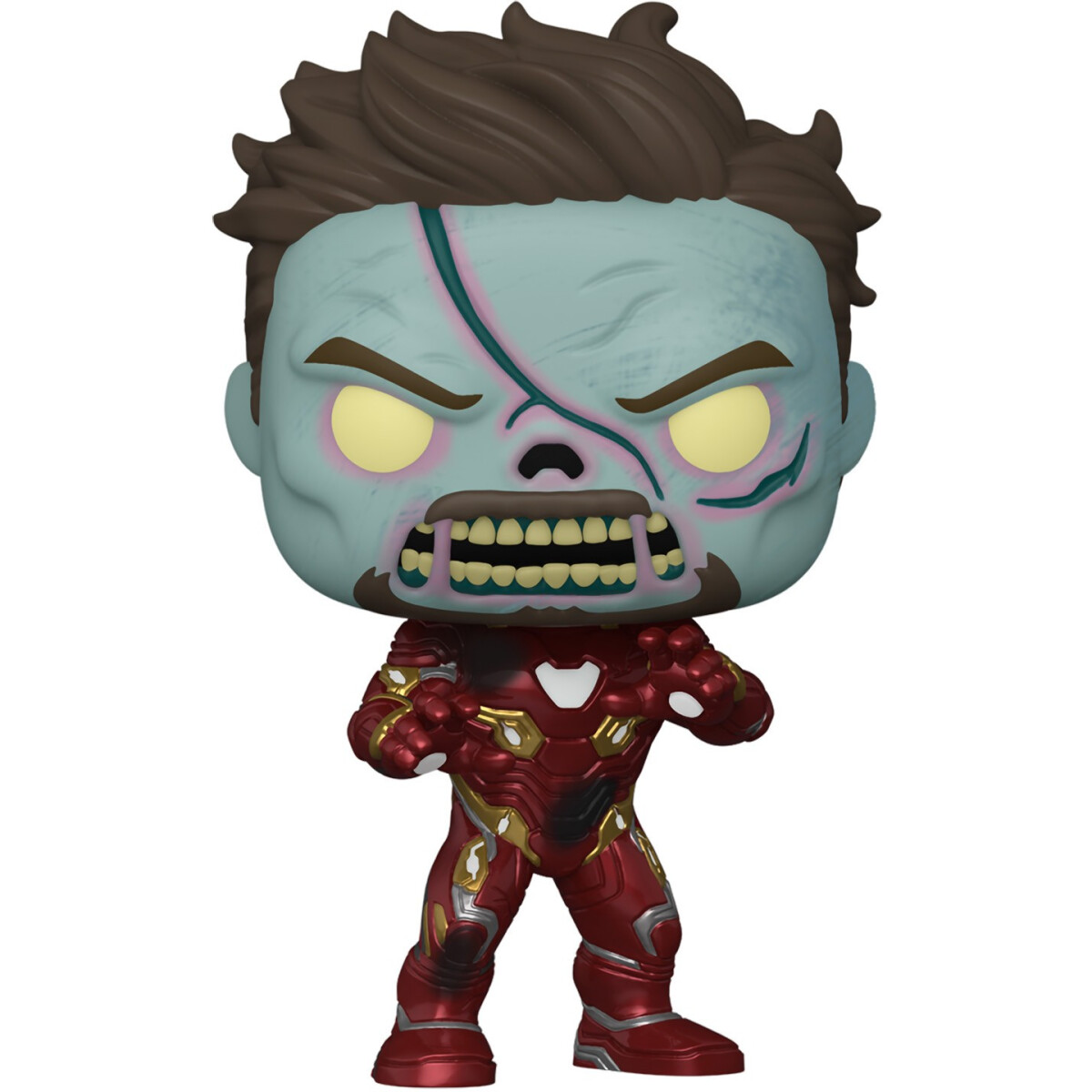 Фигурка Funko POP! Bobble Marvel What If Zombie Iron Man (57379)