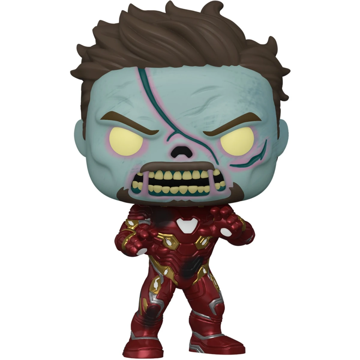 Фигурка Funko POP! Bobble Marvel What If Zombie Iron Man (57379)