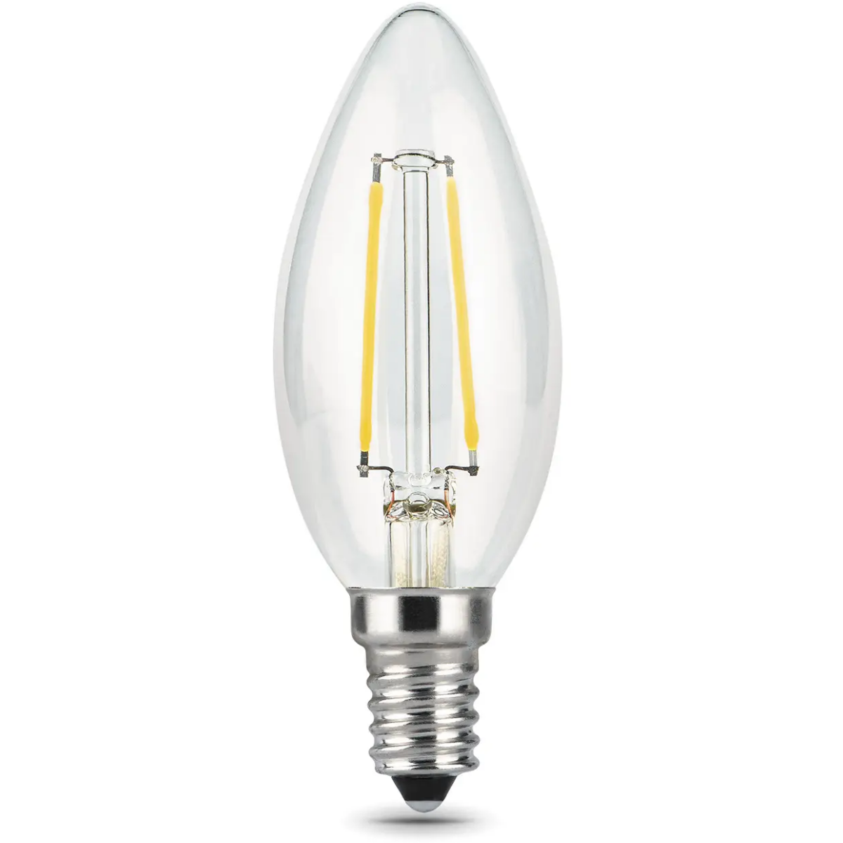 Филаментная лампочка Gauss Filament Свеча 2700K (11 Вт, E14) 10 шт.