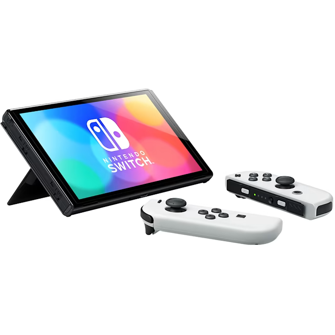Игровая консоль Nintendo Switch OLED White - NT453473/HEG-S-KAAAA - фото 4