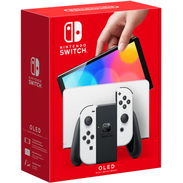 Игровая консоль Nintendo Switch OLED White - NT453473/HEG-S-KAAAA - фото 5