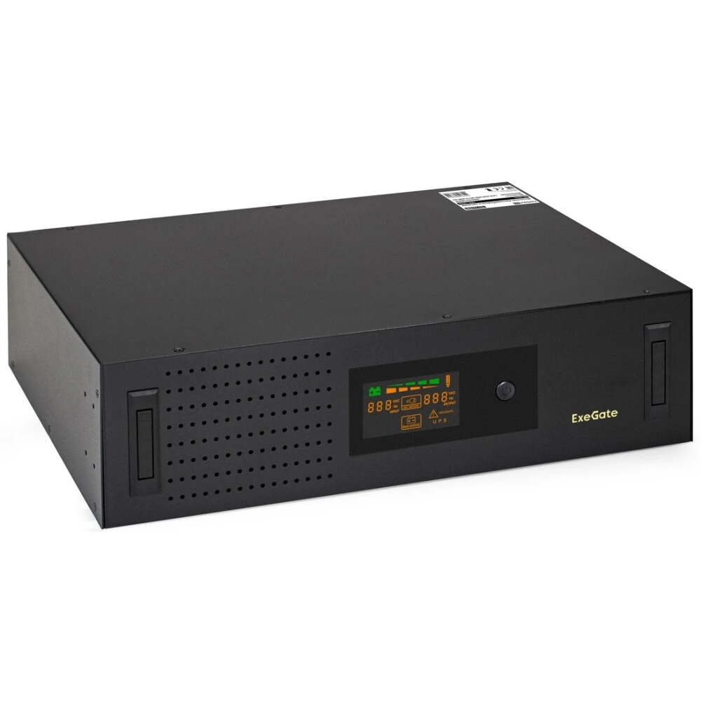 ИБП ExeGate ServerRM UNL-3000.LCD.AVR.2SH.3C13.USB.3U - EX293852RUS - фото 2