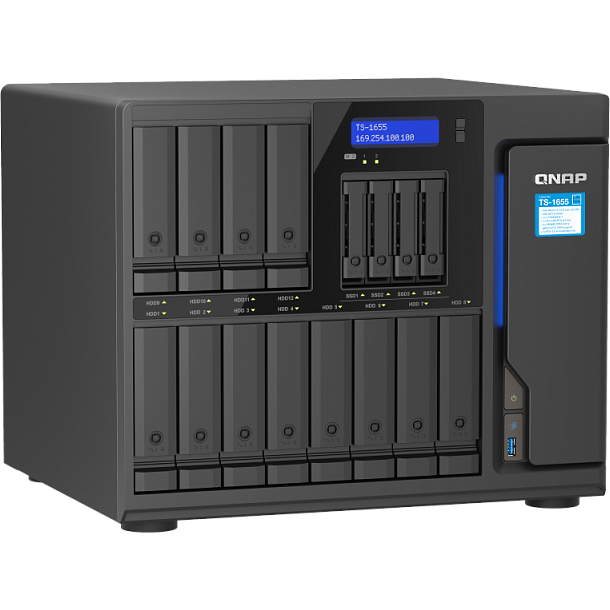 Сетевое хранилище (NAS) QNAP TS-1655-8G - фото 3