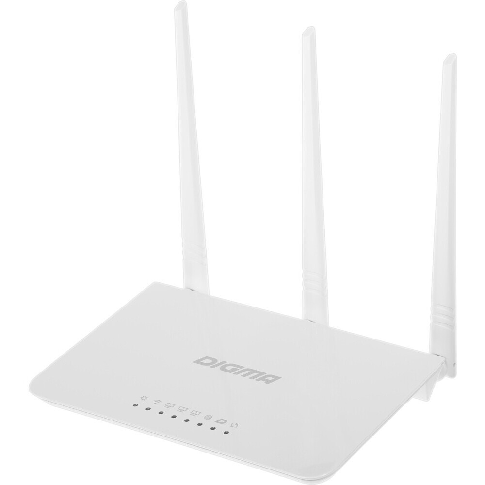 Wi-Fi маршрутизатор (роутер) Digma DWR-N302 - фото 3