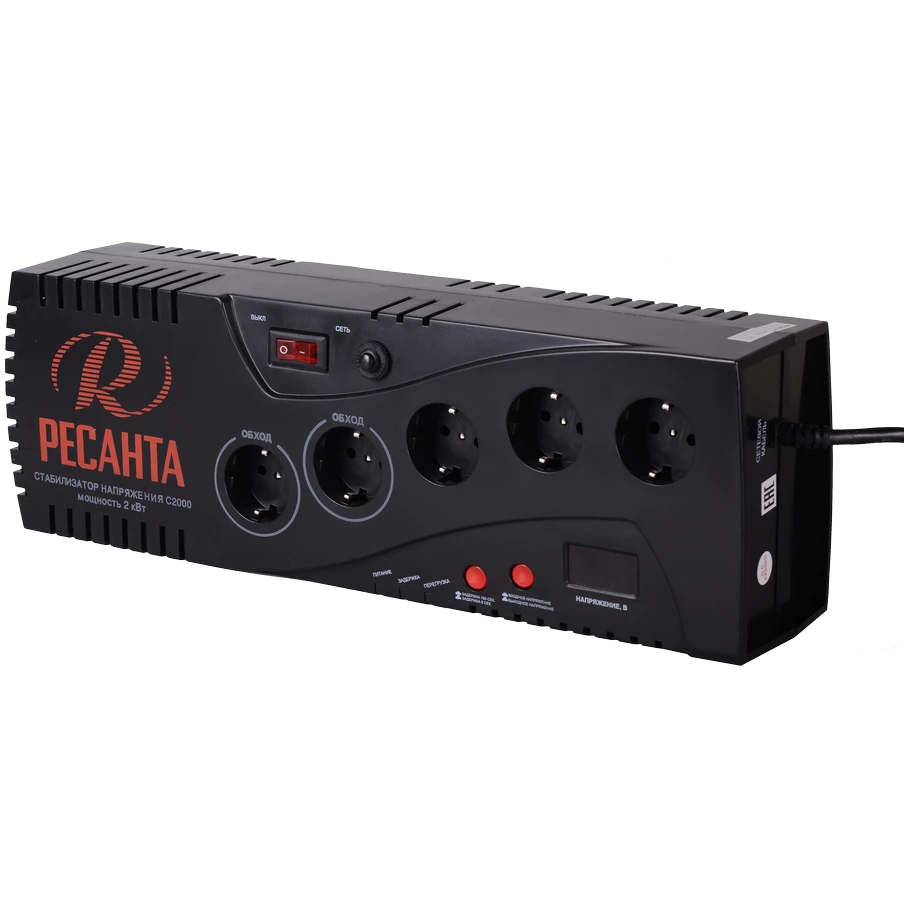 Стабилизатор напряжения Ресанта С2000 - 63/6/34