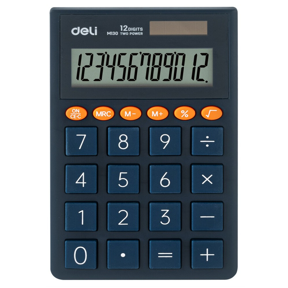 Калькулятор Deli EM130 Blue - EM130BLUE