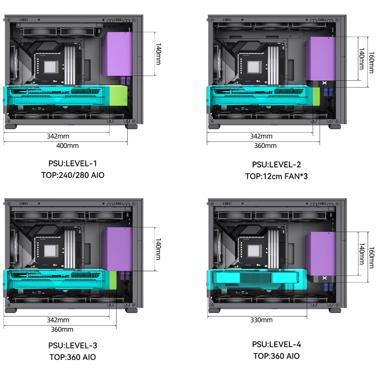 Корпус Jonsbo D31 MESH Black - фото 10
