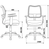 Офисное кресло Бюрократ CH-797AXSN/26-28 Black