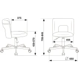 Офисное кресло Бюрократ KF-1M Red (KF-1M/RED)