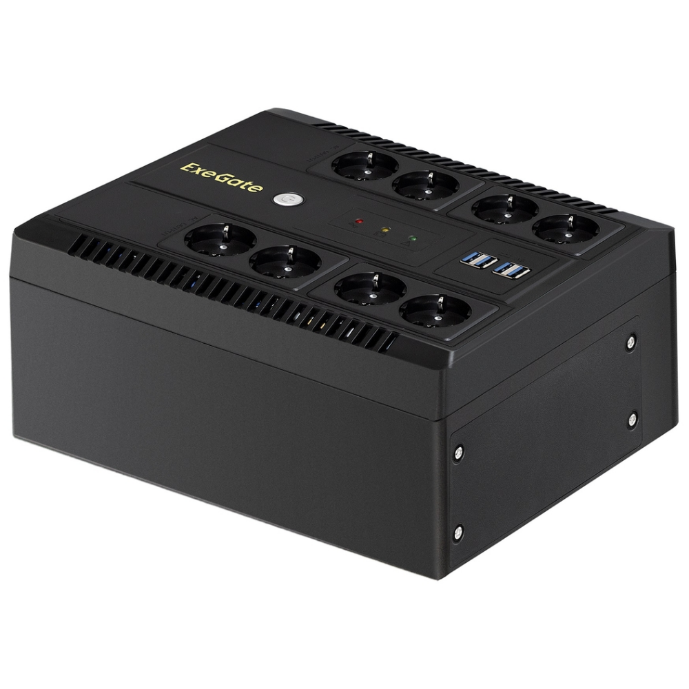 ИБП ExeGate NEO NNB-600.LED.AVR.8SH.CH