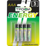 Батарейка Трофи Eco (AAA, 4 шт.) (Б0017044)