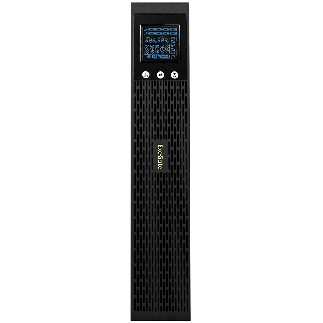 ИБП ExeGate Power Back UHB-2000.LCD.AVR.1SH.4C13.RJ.USB.2U - EX293052RUS - фото 2