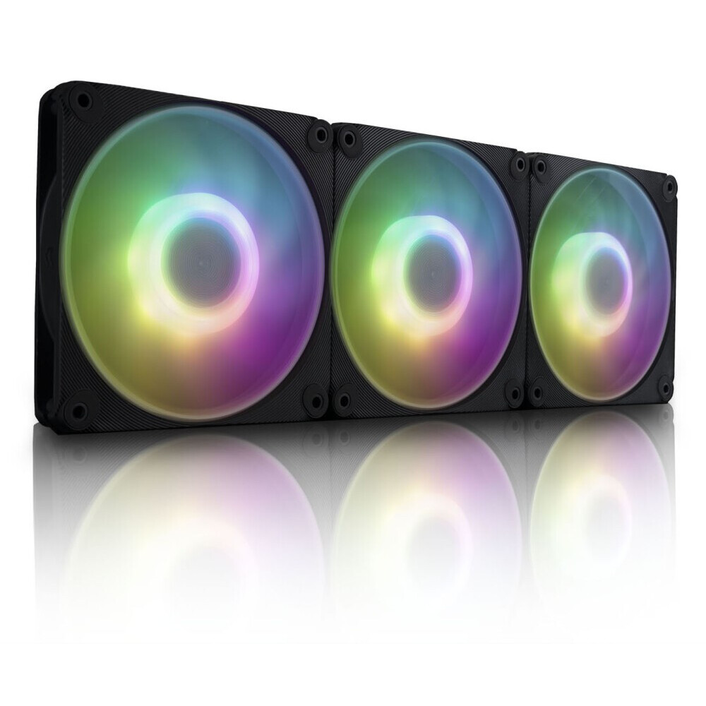 Вентилятор для корпуса InWin Mercury AM120S + RGB модуль (Triple pack) - 6178903 - фото 2