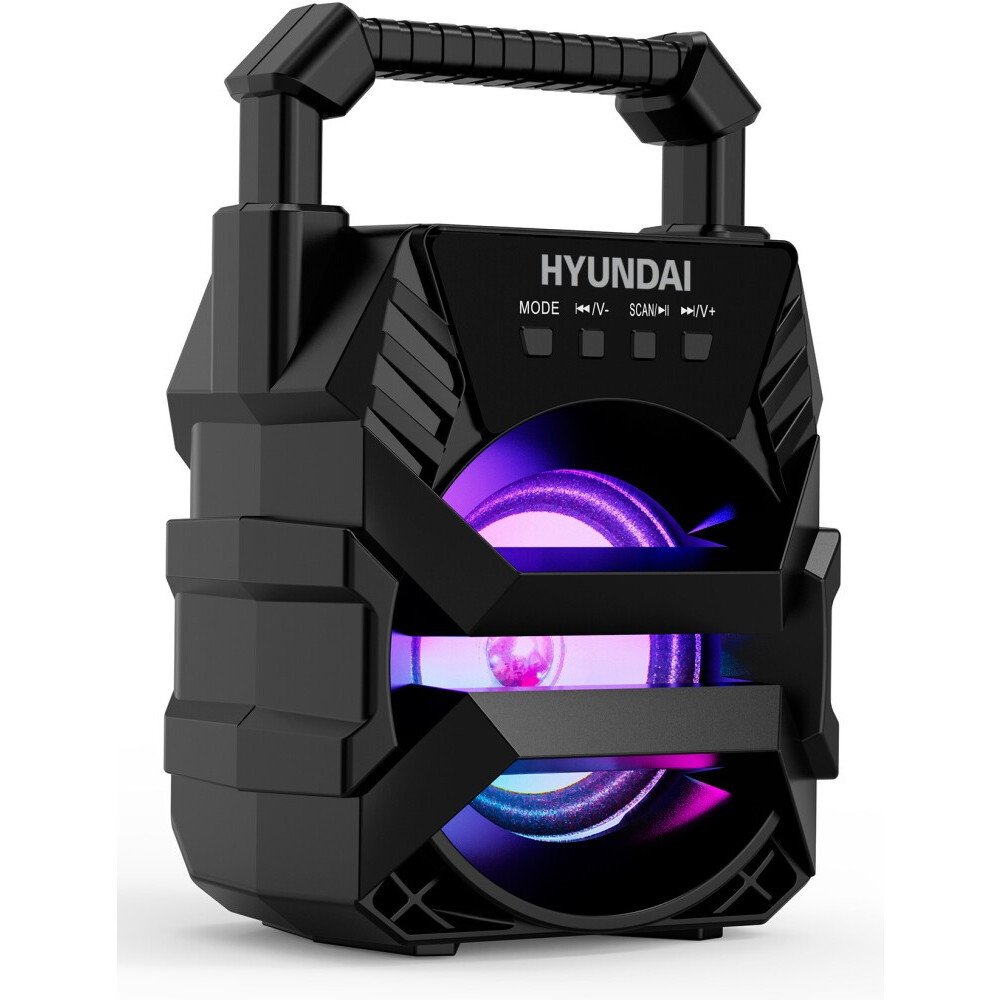 Портативная акустика Hyundai H-PS1000 Black - фото 2