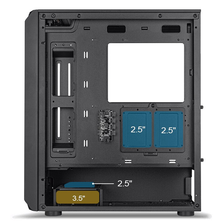 Корпус Silverstone Fara 511Z - SST-FA511Z-BG/G41FA511ZBG0020 - фото 8