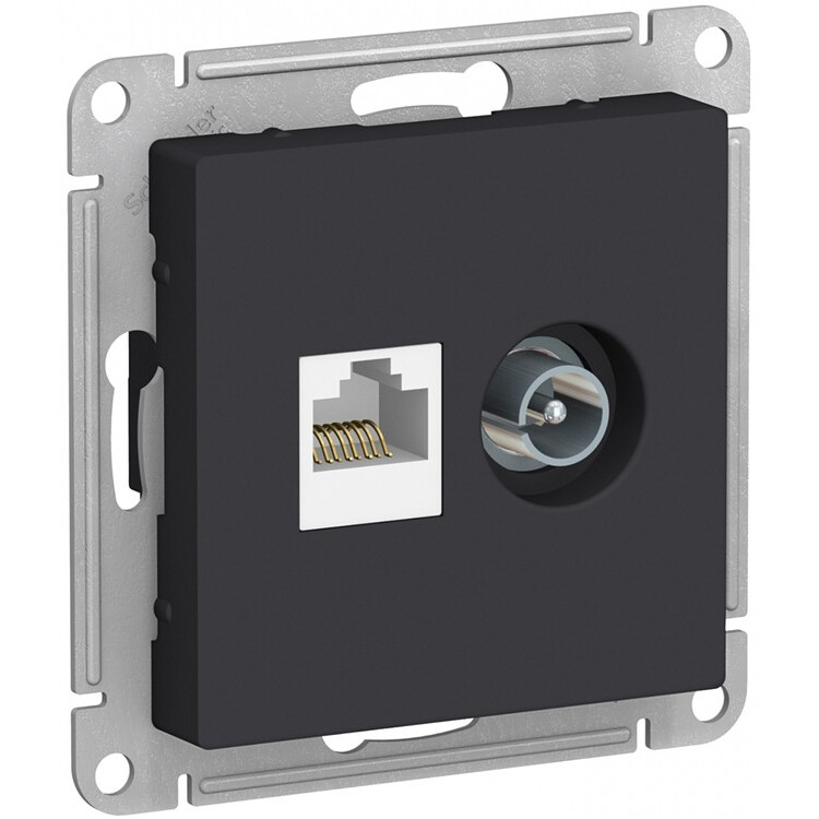 Розетка RJ-45/TV Schneider Electric ATN001089