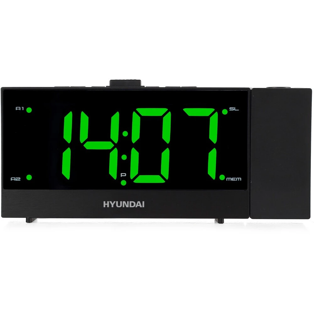 Радиобудильник Hyundai H-RCL243 Black - фото 2