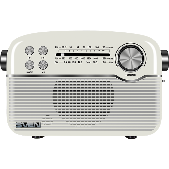 Радиоприёмник Sven SRP-500 White - SV-020422 - фото 3