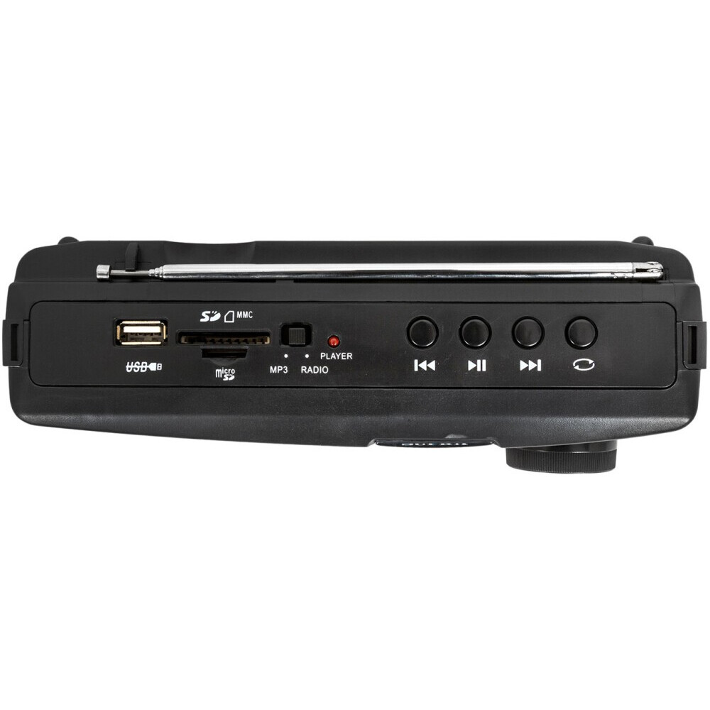 Радиоприёмник Supra ST-19U Black - фото 6