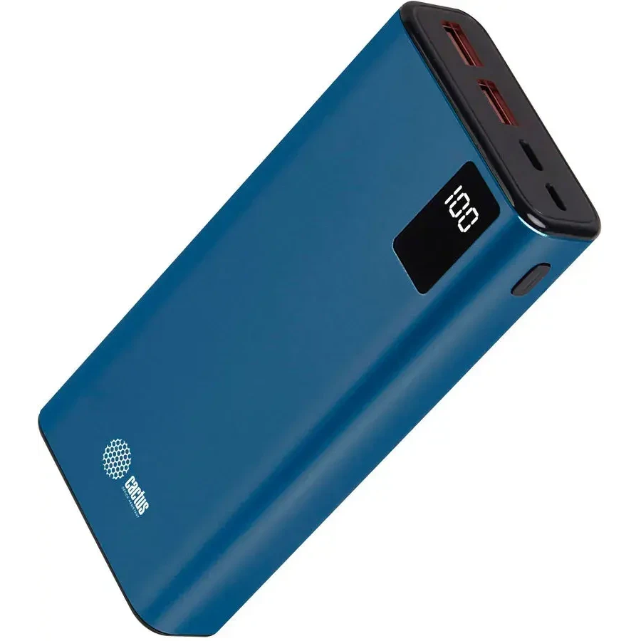 Внешний аккумулятор Cactus CS-PBFSYT-20000 Blue - фото 2