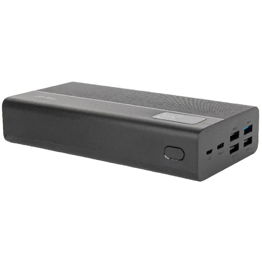 Внешний аккумулятор Perfeo Powerbank MOUNTAINS 30000mAh Black - PF_D0161 - фото 3