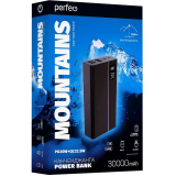 Внешний аккумулятор Perfeo Powerbank MOUNTAINS 30000mAh Black (PF_D0161)