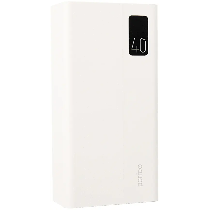 Внешний аккумулятор Perfeo Powerbank MOUNTAINS 40000mAh White - PF_D0160 - фото 3