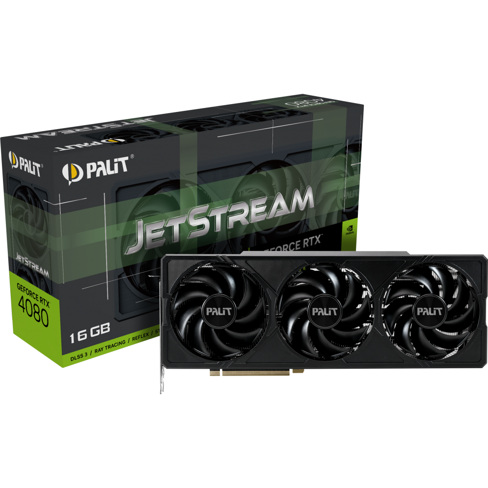Видеокарта NVIDIA GeForce RTX 4080 Palit JetStream 16Gb (NED4080019T2-1032J) - фото 9