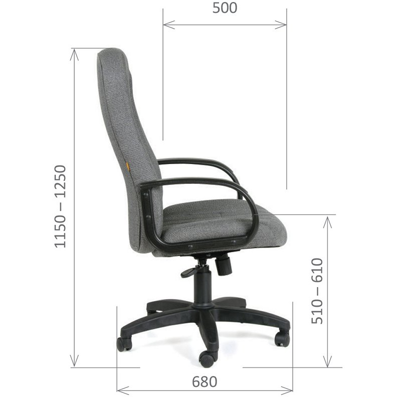 Офисное кресло Chairman 685 Grey - 00-01114854 - фото 4