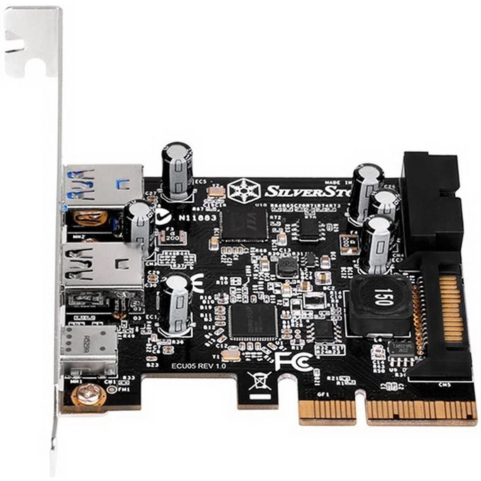 Контроллер USB Silverstone ECU05 - G56ECU050000010 - фото 2