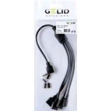 Разветвитель 4-pin - 4x 4-pin, 0.3м, GELID CA-RGB-01