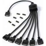 Разветвитель 4-pin- 6x 4-pin, 0.3м, GELID CA-RGB-02