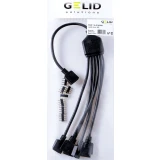 Разветвитель 4-pin- 6x 4-pin, 0.3м, GELID CA-RGB-02