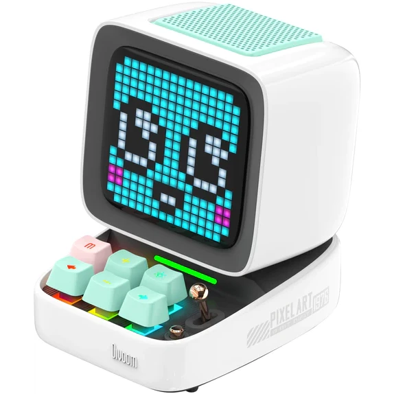 Портативная акустика Divoom Ditoo Pro White - 90100058209