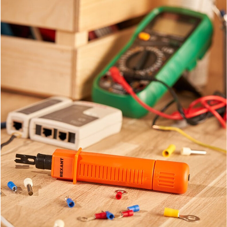 Инструмент для заделки контактов Rexant HT-314B - 12-4221 - фото 2