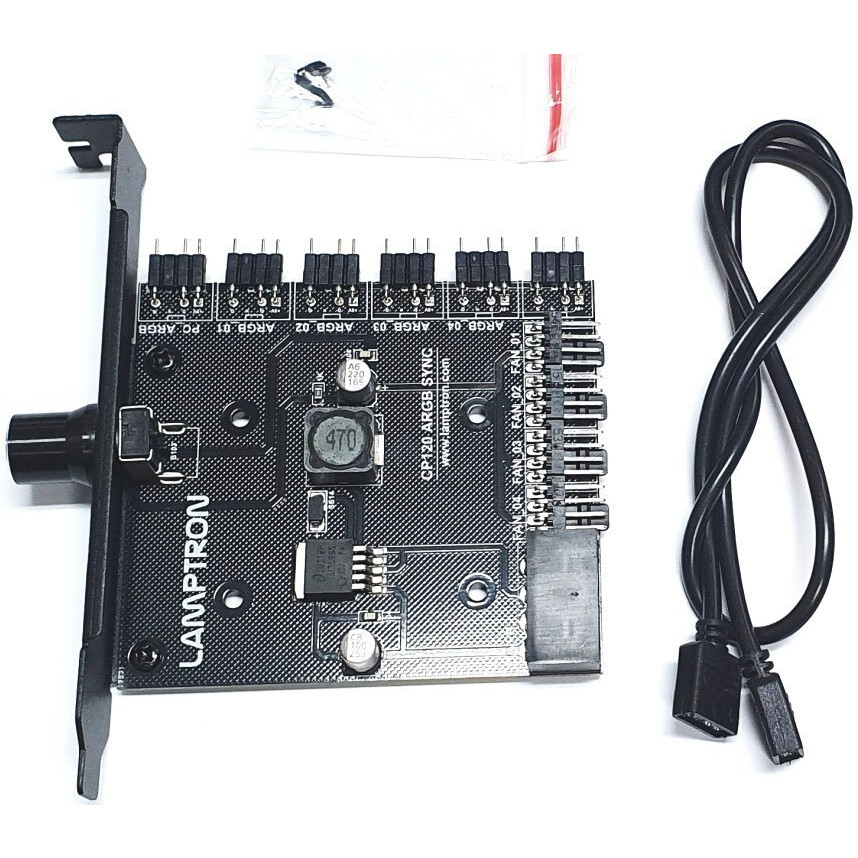 Контроллер вентиляторов Lamptron CP120AB - LAMP-CP120AB - фото 3