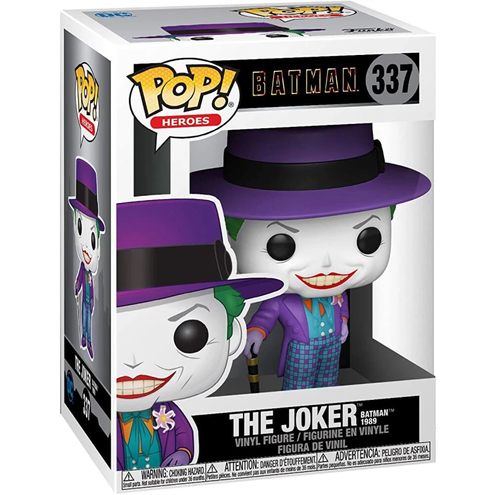 Фигурка Funko POP! Heroes DC Batman 1989 Joker - 47709 - фото 2