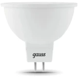 Светодиодная лампочка Gauss MR16 4100K 220V (5 Вт, GU5.3) 10 шт. (101505205)