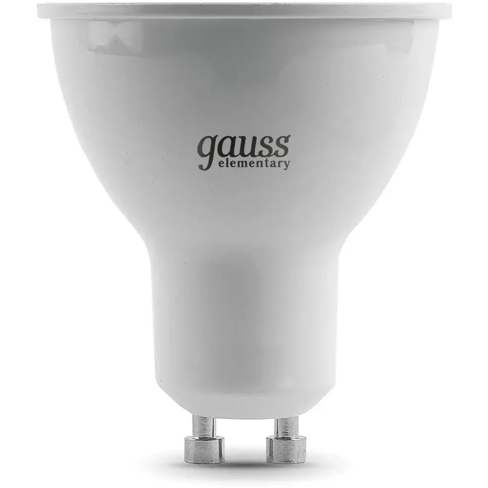 Светодиодная лампочка Gauss Elementary MR16 3000K (5.5 Вт, GU10) 10 шт. - 13616 - фото 3