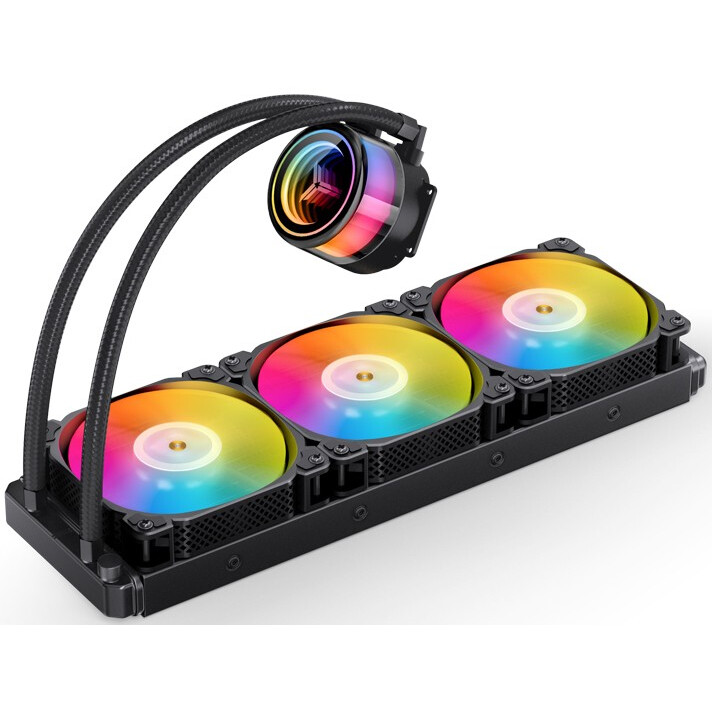 Система жидкостного охлаждения Jonsbo TW7-360 ARGB Black - фото 4